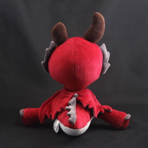 Peluche Dragon Rouge Dos