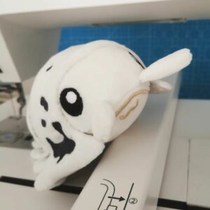 Peluche isopod blanc Face